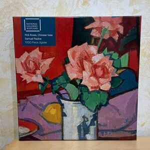 Flame Tree Pink Roses - 1000 Piece Puzzle